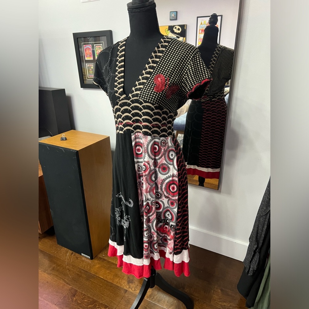 Desigual Dress purchased in Spain! Size XL.